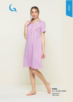 CAMICIA NOTTE DONNA M/M U55062 Tellini S.r.l. Ingrosso Abbigliamento